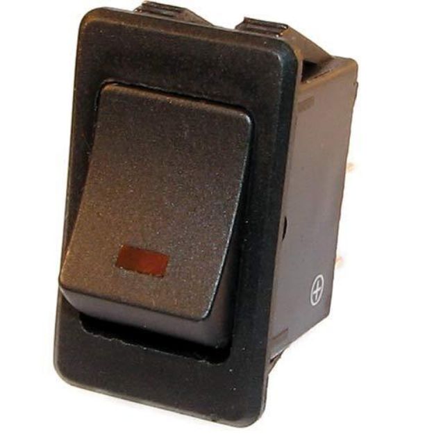 Picture of Red Illuminated Rocker Switch  | 20*34mm